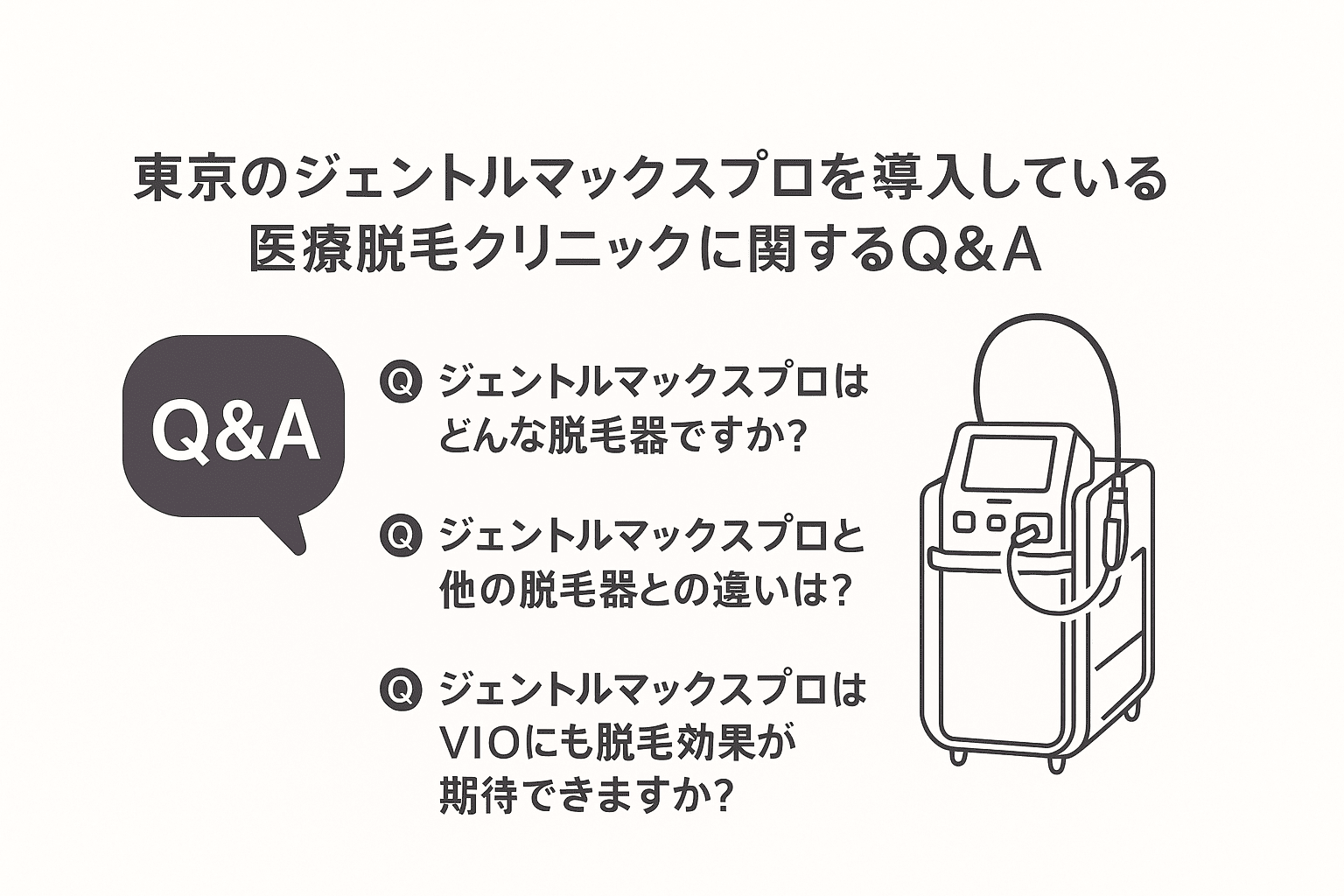 ジェントルマックスプロのよくある質問