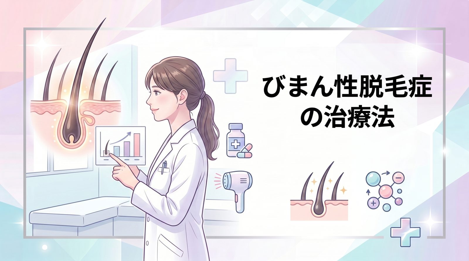 びまん性脱毛症の治療法