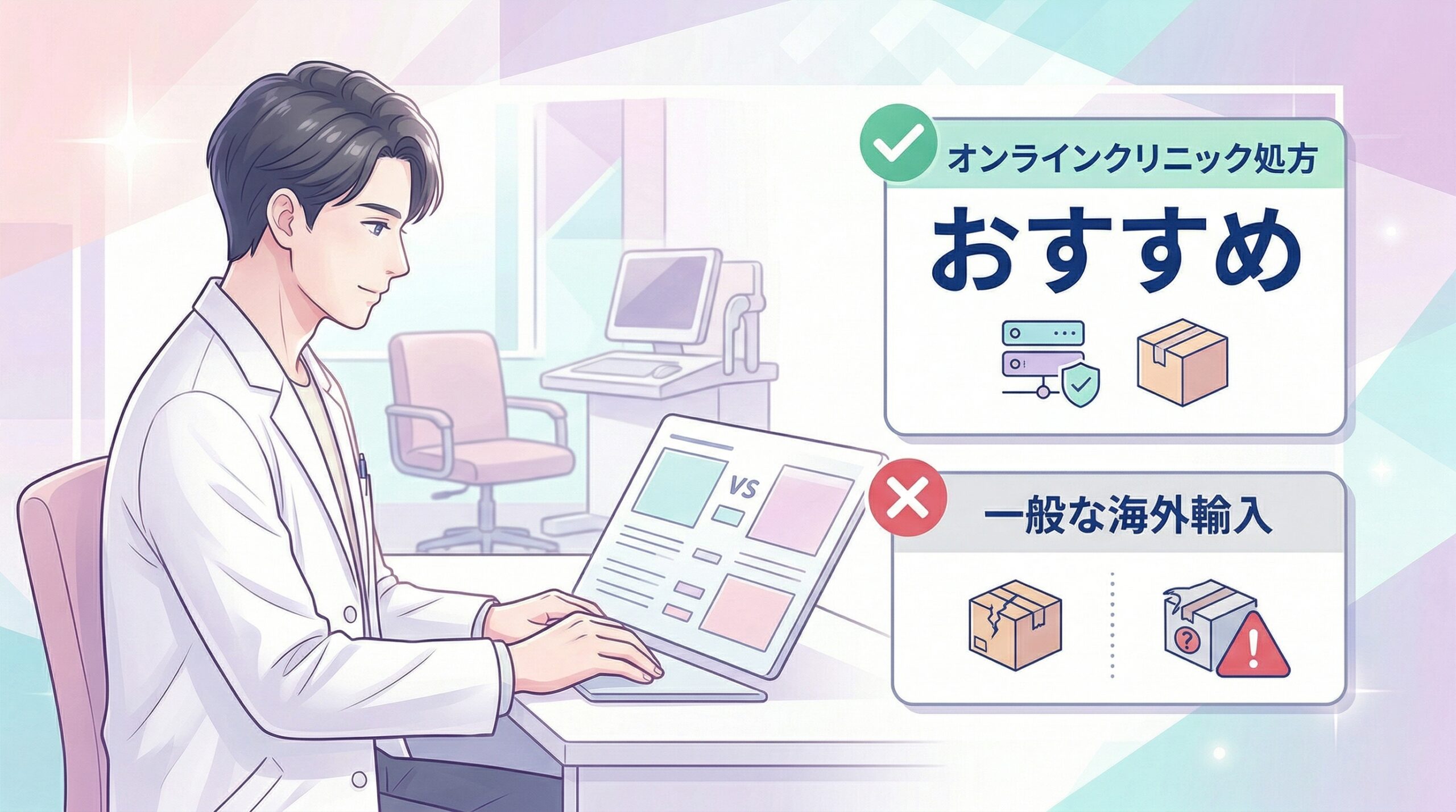 デュタステリド通販はオンラインクリニック処方が安全でおすすめ