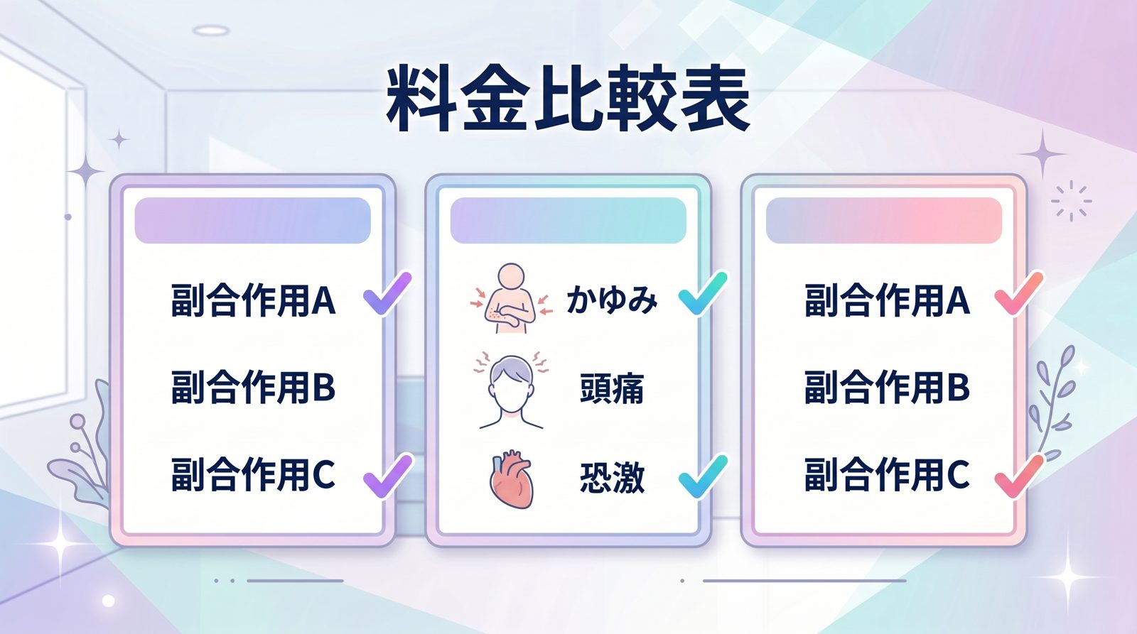 ミノキシジル外用薬の副作用一覧と症状
