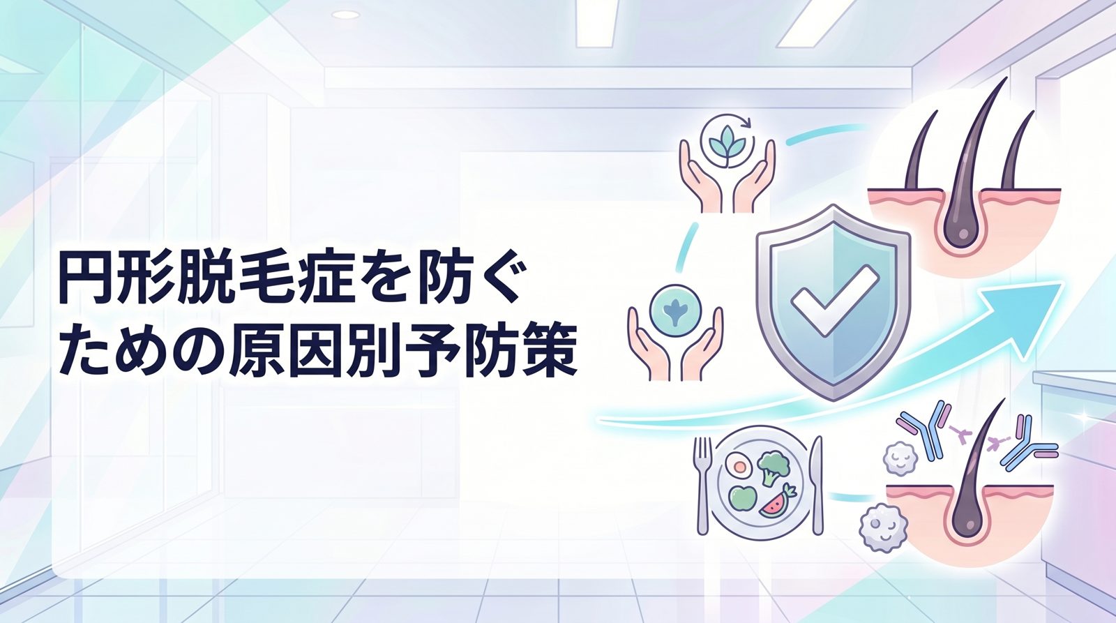 円形脱毛症の原因を調べる検査方法