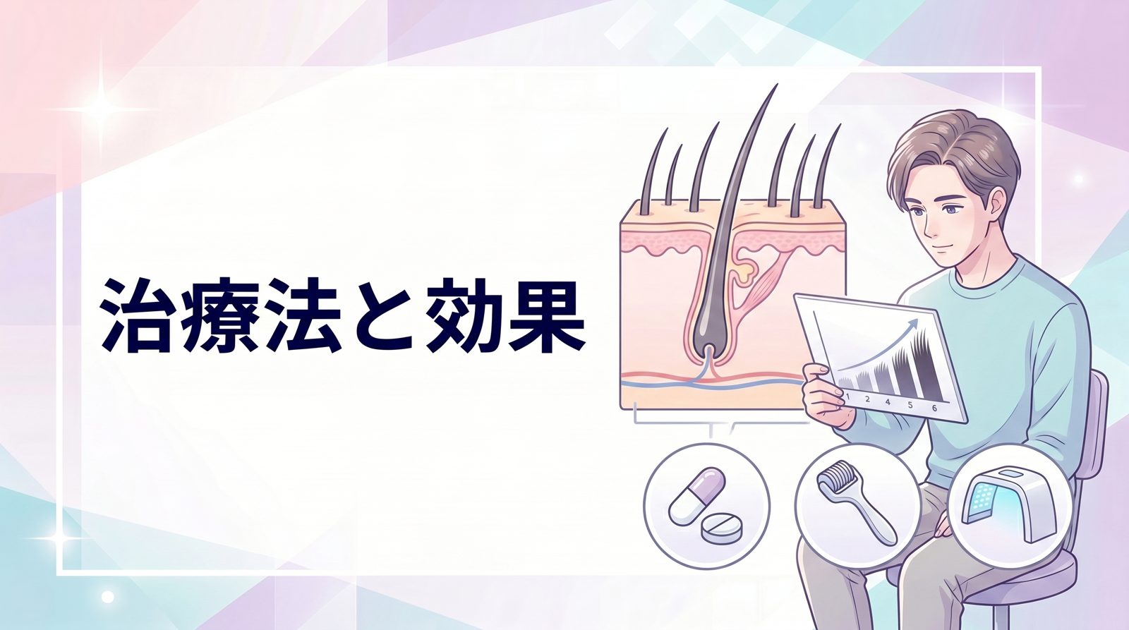 発毛治療の効果はいつから？期間と効果の目安