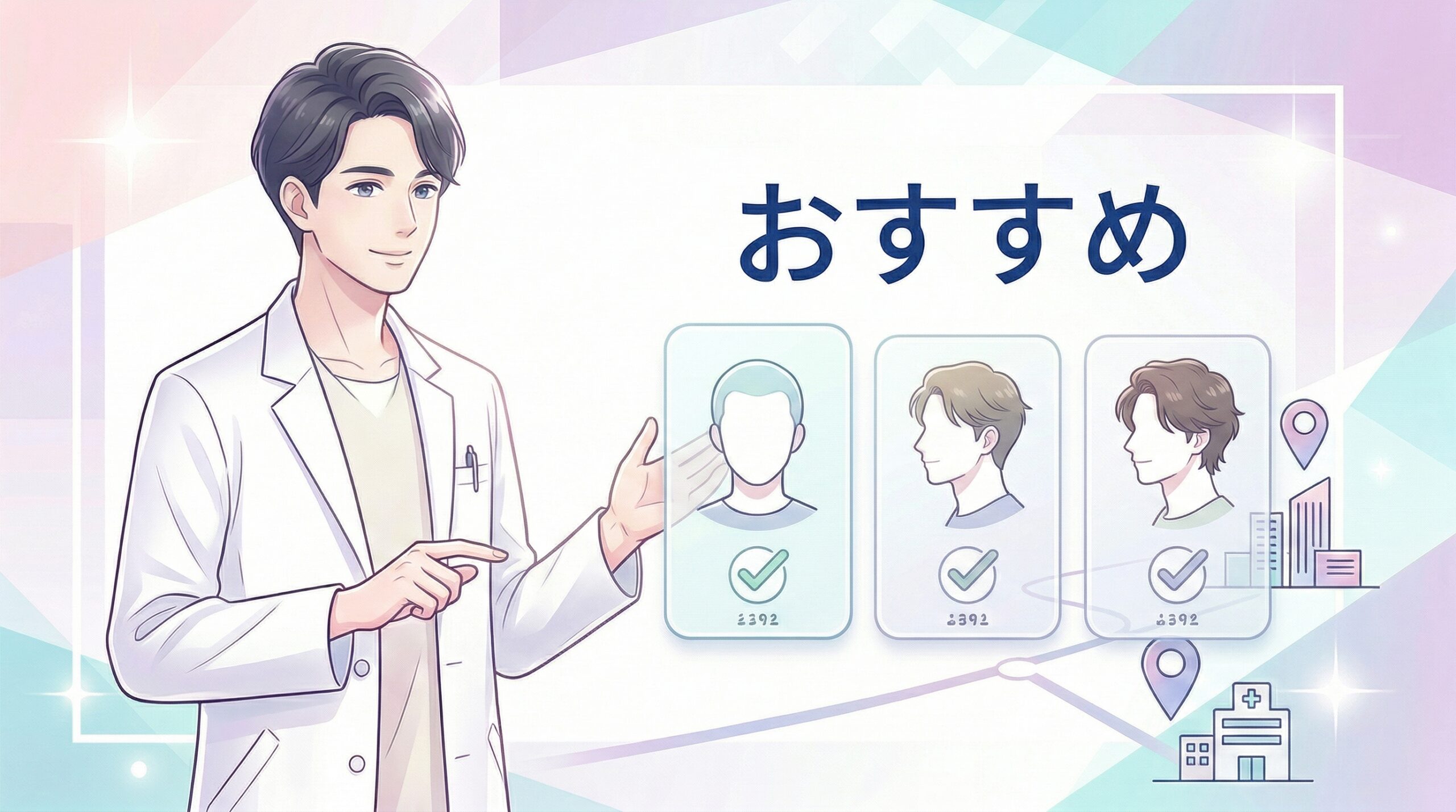 薄毛治療におすすめのAGAクリニック15選