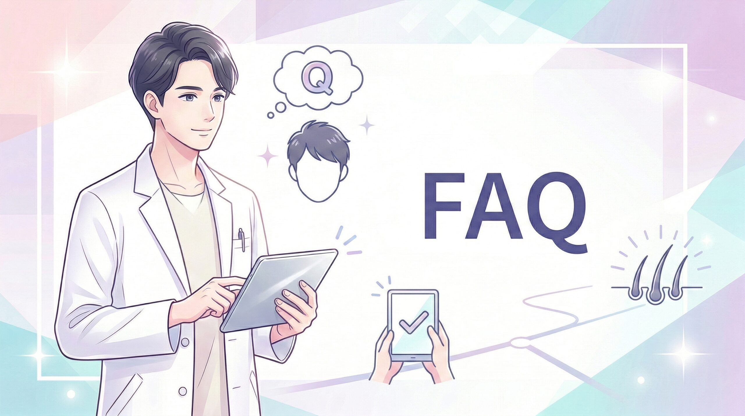 新宿のAGA治療でよくある質問