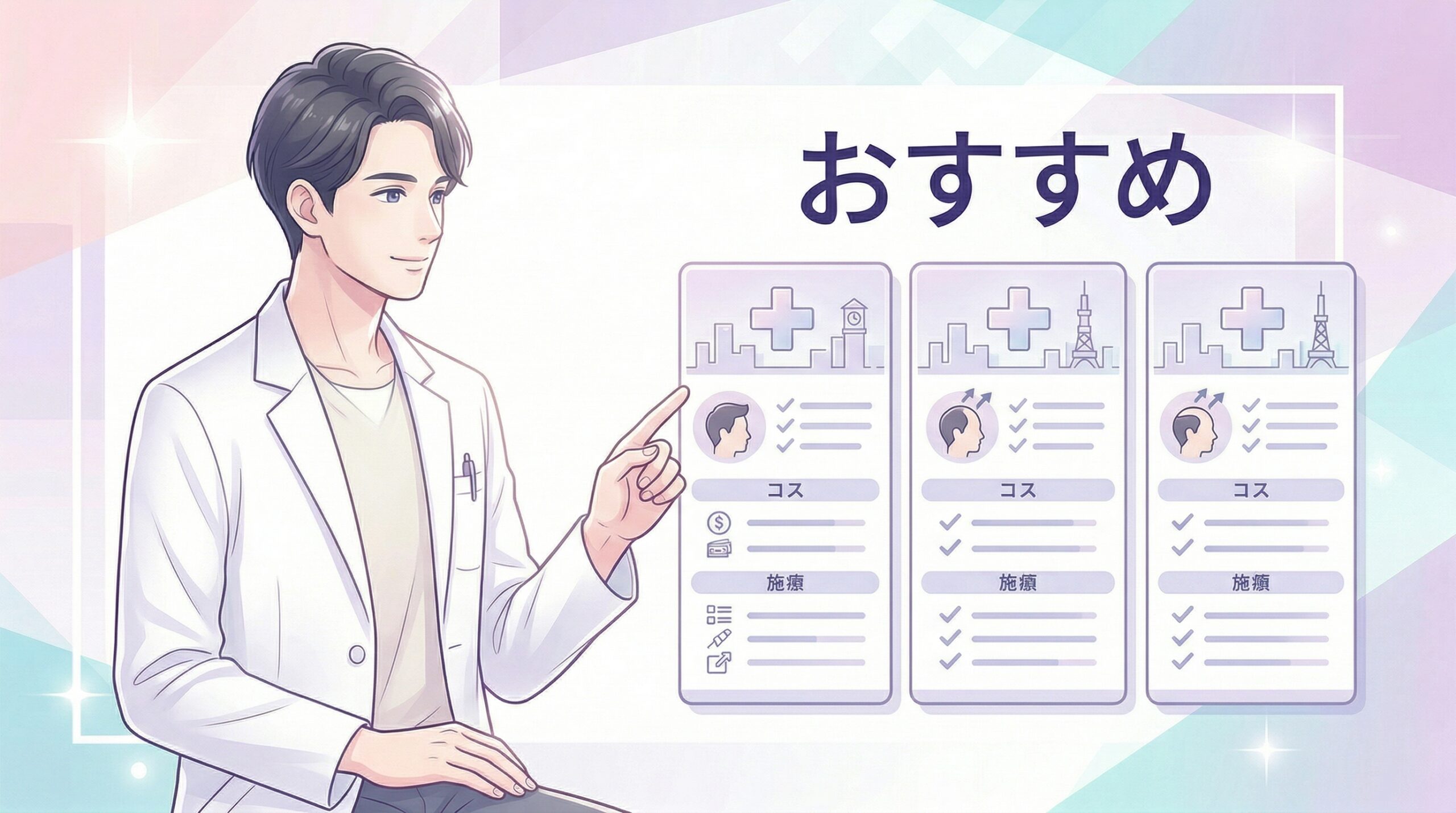 札幌でAGAクリニックを選ぶポイント
