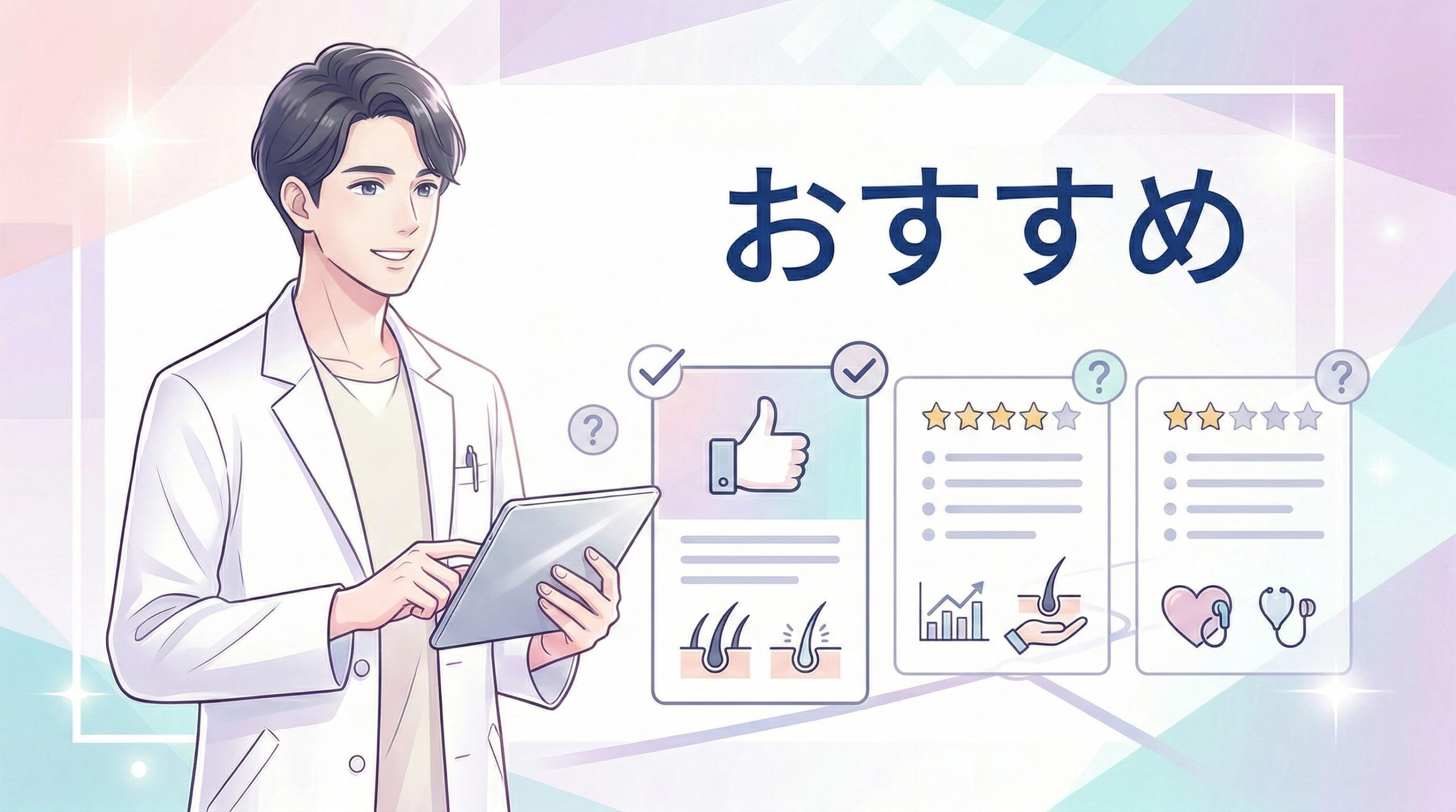 東京でAGA治療を受けるクリニックの選び方