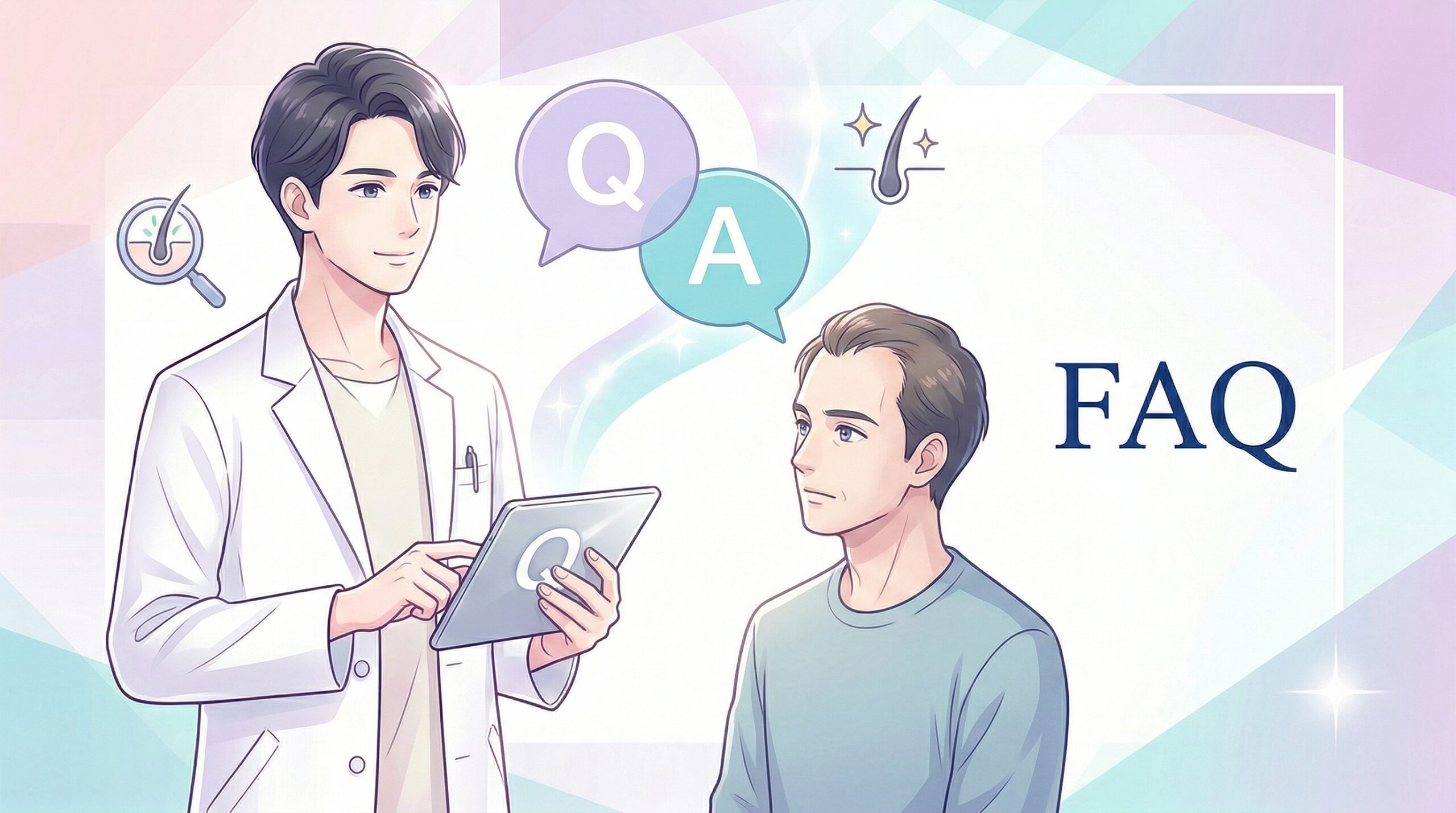 梅田のAGA治療でよくある質問