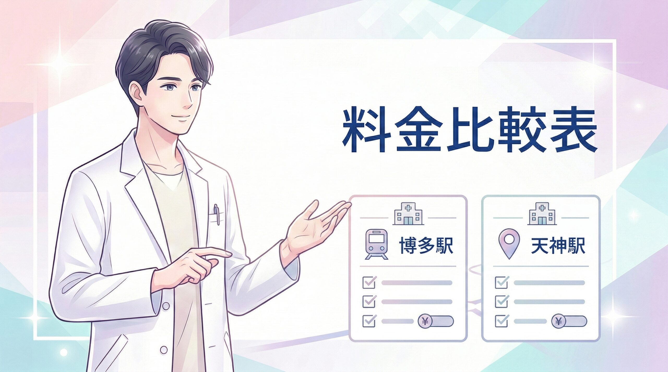 博多駅vs天神駅|通いやすさとアクセス比較