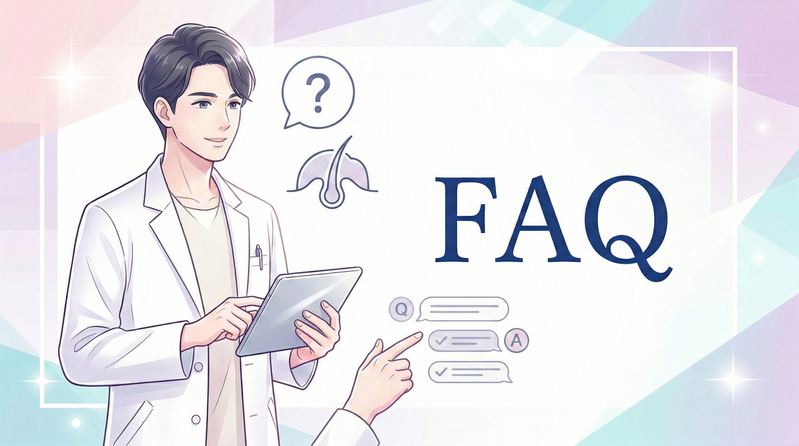 福岡のAGA治療でよくある質問