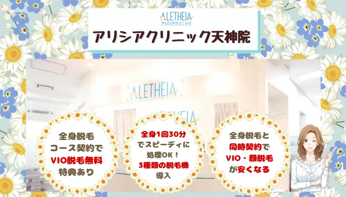 アリシアクリニック福岡比較