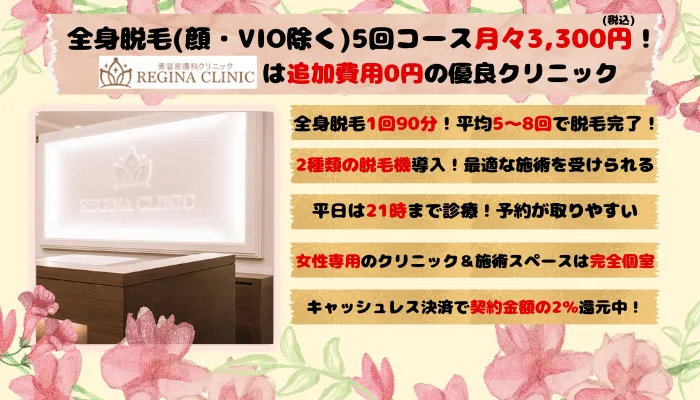 レジーナクリニック総評
