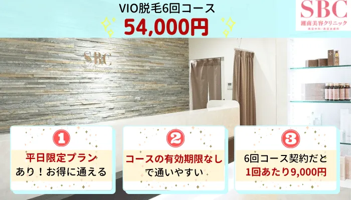 湘南美容クリニック比較VIO