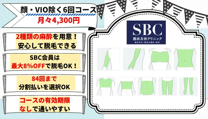 湘南美容クリニックメンズ全身脱毛紹介画像