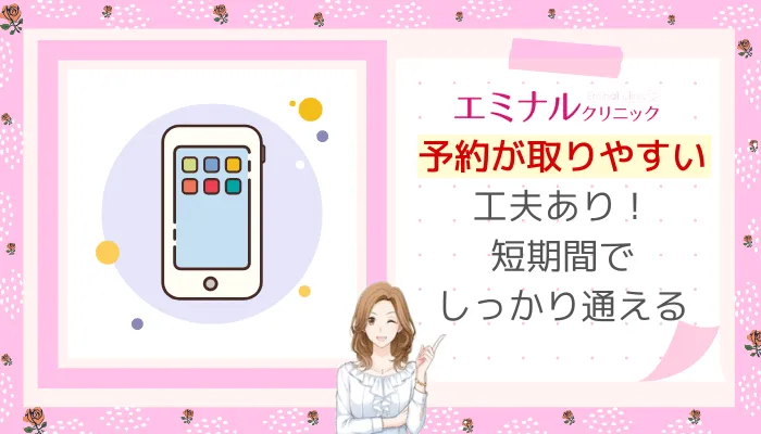 エミナルクリニック予約の取りやすさ
