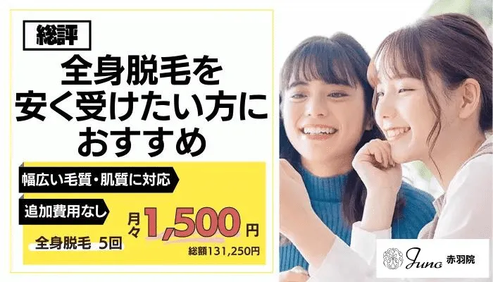 ジュノビューティークリニック赤羽総評