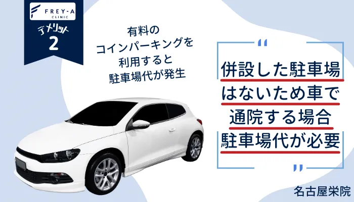 フレイアクリニック名古屋栄デメリット2