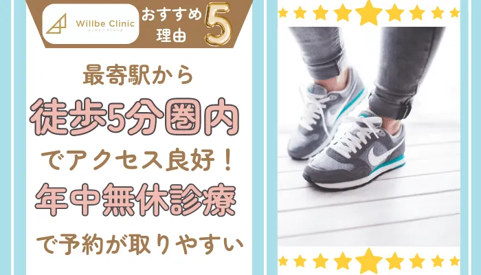 ウィルビークリニック医療ダイエットおすすめ理由5