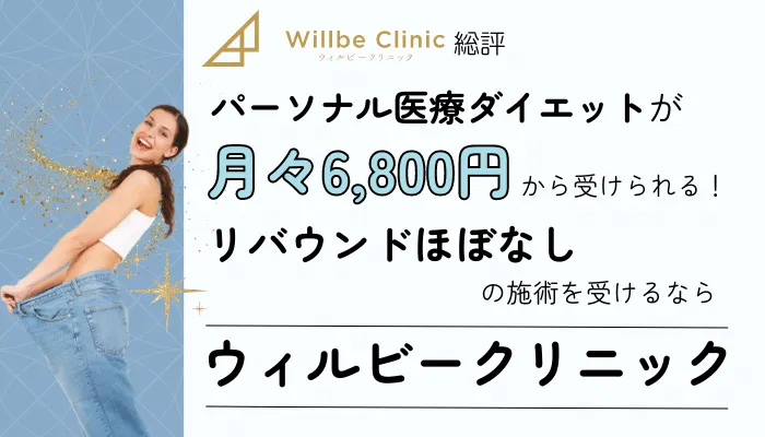 ウィルビークリニック医療ダイエット総評