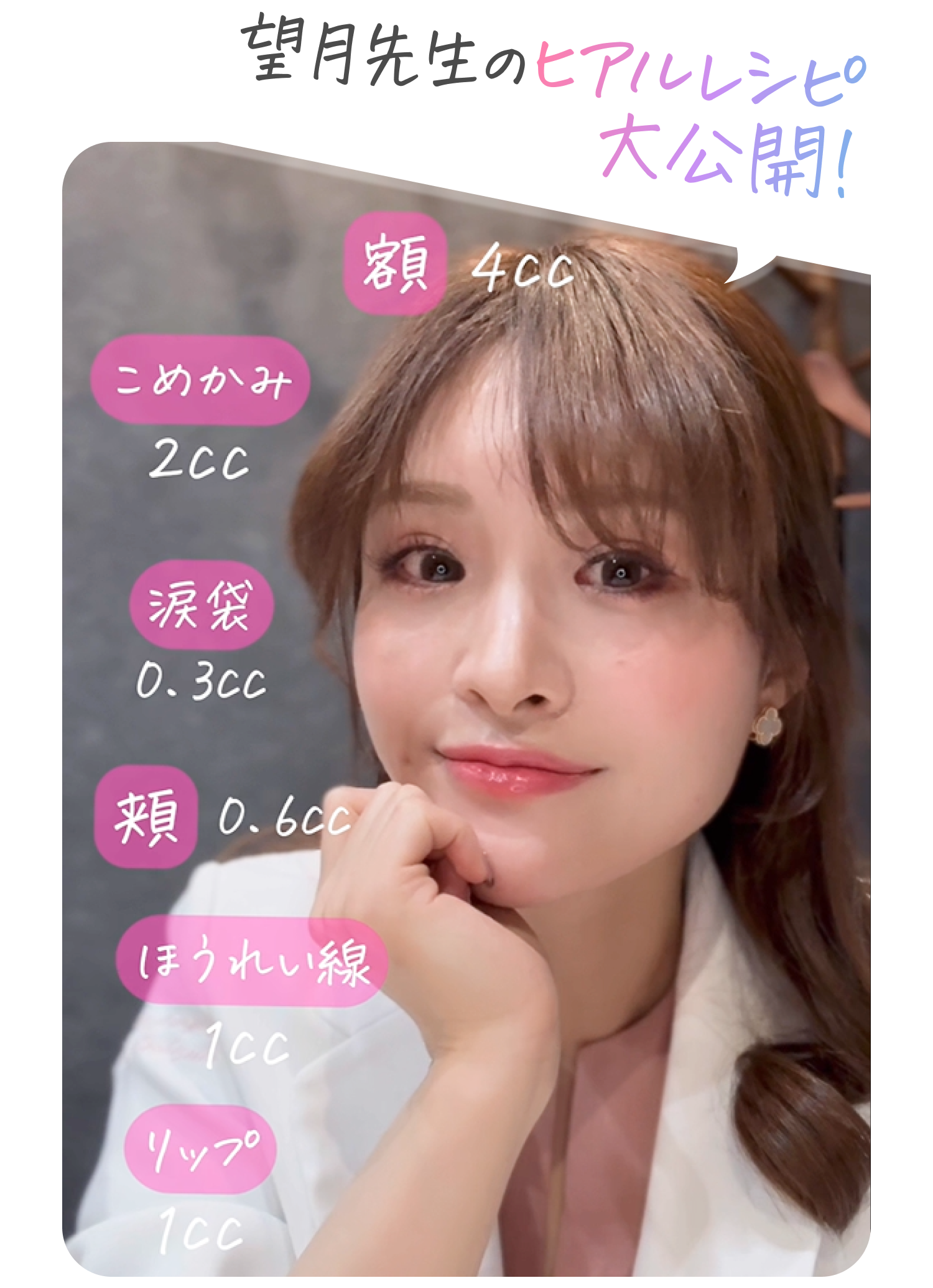 望月先生のヒアルレシピ大公開!