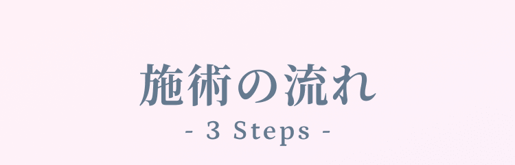 施術の流れ