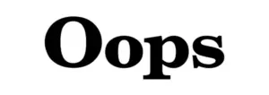 Oopsロゴ